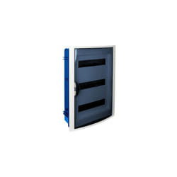 Solera - 5260PFHGW Tableau électrique encastrable sur placo 42 modules - porte vitrée - 544x362x113mm
