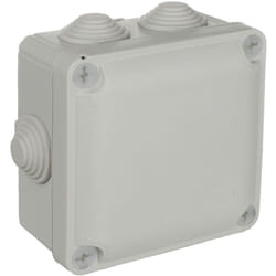 Boîte de dérivation carrée IP55 - 100 x 100 x 55 mm Solera