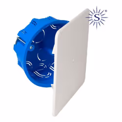 La Boîte de Jonction Solera 5514GW pour raccordement et dérivation dans des cloisons creuses de Ø100x46mm est une solution pr ...