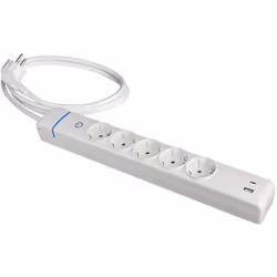 [Max. 3680W] Cette multiprise puissante peut supporter jusqu'à 3680W, idéale pour brancher plusieurs appareils électriques à  ...