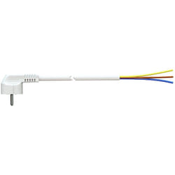 Solera - Cable Avec Fiche Schuko 5m 3x1.5mm 4.8mm 16a 250v T/Tl Blanc. 7000/5.