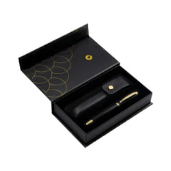 Belius Passion D'Or stylo-plume Système de reservoir rechargeable Noir, Or 1 pièce(s)