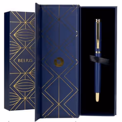 Belius Soiree stylo-plume Système de reservoir rechargeable Bleu, Or, Marine 1 pièce(s)