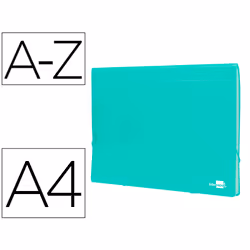 Liderpapel FU40 fichier Polypropylène (PP) Vert A4