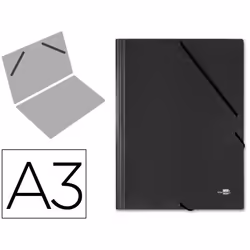 Liderpapel CG30, Project folder, A3, Bleu, 1520 g/m², Elastique, 510 mm