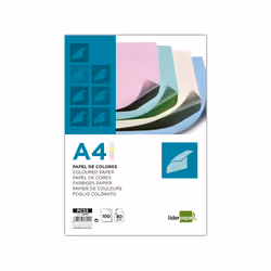 Liderpapel PC53, Papier à lettres, 80 g/m², 100 feuilles