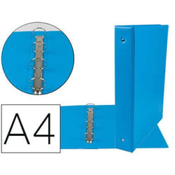 Liderpapel KA12 classeur à anneaux A4 Bleu