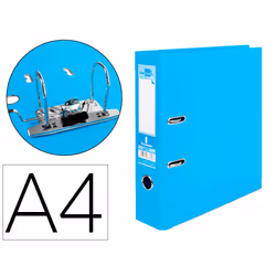 Liderpapel AZ73, Porte-documents, A4, Bleu, Mat, 320 mm, 285 mm
