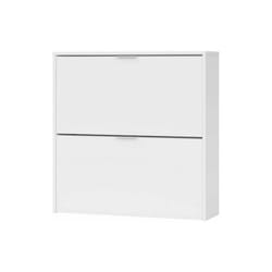 Hogar24 - calicosy - Meuble à chaussures 2 abattants Zapateros - L75 cm