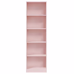 Forex - Etagère murale alix 4 tablettes L52cm x H180cm - Rose - Rose