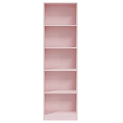 Forex - Etagère murale alix 4 tablettes L52cm x H180cm - Rose - Rose