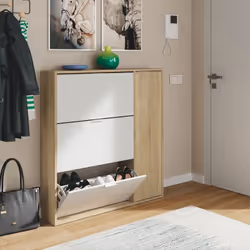 Description générale Ce meuble à chaussures moderne et fonctionnel est conçu pour organiser efficacement vos chaussures tout ...