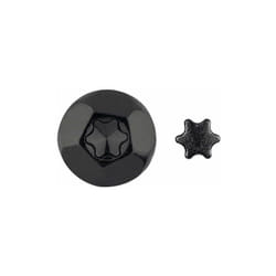 Index - Vis inviolable - Empreinte Torx étoile pour tête inviolable - Noire Noir - Boite de 100