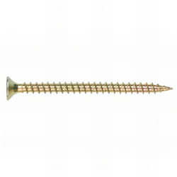 100 vis à bois PZ2 tête fraisée 4,5 x 80 mm bichromaté - TPPO45080 - Index