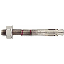Index - Goujon d'ancrage mâle charges lourdes pour béton non fissuré - Tige inox A2 - Bague inoxA2 M10 x 70 Ø10 - Boite de 100