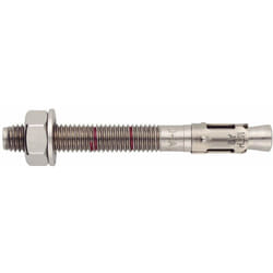 Index - Goujon d'ancrage mâle charges lourdes pour béton non fissuré - Tige inox A2 - Bague inoxA2 M10 x 90 Ø10 - Boite de 100