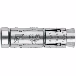 Douille cheville pour fixation mi-lourdes - Zamak M12 x 72 Ø20 - Boite de 25