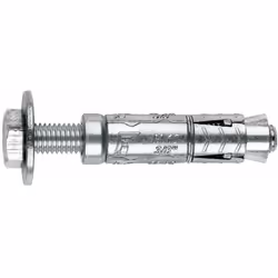 Chevilles métalliques charges mi-lourdes avec vis - Zamak M6 x 50 Ø12 - Boite de 100