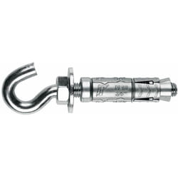 Index - Crochet cheville pour fixation mi-lourdes - Crochet - Zamak M8 x 50 Ø14 - Boite de 50