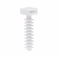 Taquet collier Blanc - Boite de 100 Ø8