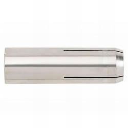 Index - 25 chevilles métalliques femelle cône intérieur M20 x 80 mm (d. 25 mm) Inox A4 - HEA4M20