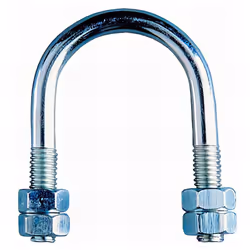 étrier M10 100 x 45 x 66 mm. Utilisation sur tube acier. Recommandé pour l'installation de collier, collier tubes, collier go ...