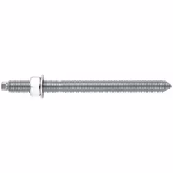 Tige filetée pour scellement chimique avec rondelle et écrou - Inox A2 M8 x 110 - Boite de 10