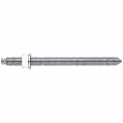Tige filetée pour scellement chimique avec rondelle et écrou - Inox A2 M20 x 260 - Boite de 6