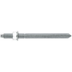 Index - Tige filetée pour scellement chimique avec rondelle et écrou - Inox A2 M24 x 300 - Boite de 6