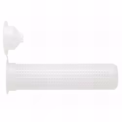 Tamis plastique (20 x 85 mm). Fabriqué en nylon. Utilisation sur : béton creux, brique creuse. Réf : MOTN20085, EAN : 8423533 ...