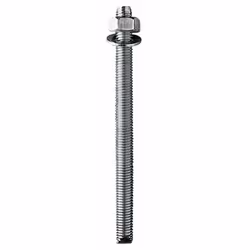 Boite de 12 - Tiges filetées pour fixations chimiques - Zingué M8 x 110
