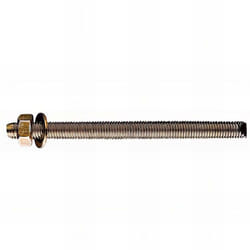 Index - 12 tiges filetées de fixation M12 x 110 mm (d. 12 mm) zingué pour scellement chimique - MOES12110