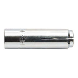 Index - Cheville femelle avec cône interieur pour charges lourdes - Zinguée - Homologuée ete Option 7 M6 x 25 Ø8 - Boite de 100