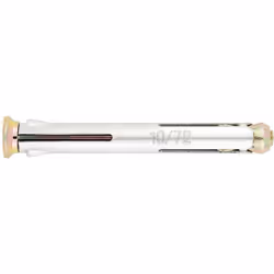Cheville métallique pour fixation de cadres de portes et fenêtres - Zingué M6 x 112 Ø10 - Boite de 100