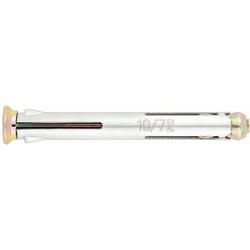 Index - Cheville métallique pour fixation de cadres de portes et fenêtres - Zingué M6 x 112 Ø10 - Boite de 100