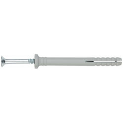 Index - Boite de 100 cheville prémontée à frapper 6 x 40 Ø6