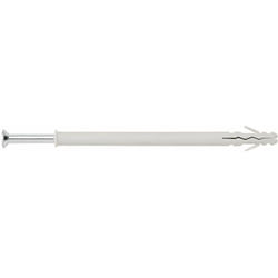 Index - Cheville à frapper à 2 ailettes - Vis tête fraisée - Polyamide 6.6 8 x 60 Ø8 - Boite de 100