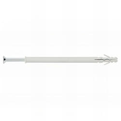 Index - 100 chevilles à frapper polyamide à deux ailettes avec vis tête fraisée 10 x 80 mm (d. 10 mm) - TC2A10080