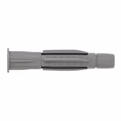 Cheville polypropylène universelle avec collerete - type noeud 6 x 35 Ø6 - Boite de 150