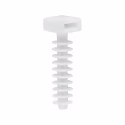 Taquet collier Blanc - Boite de 100 Ø6