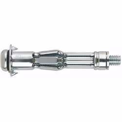 Boite de 100 - Cheville Indemoll pour fixation dans matériaux creux - Vis à tête bombée M4 x 30 Ø 8