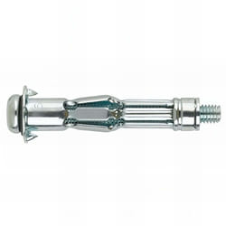 Index - 100 chevilles Indemoll M4 x 67 mm (d. 8 mm) avec vis à tête bombée pour matériaux creux