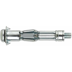 Index - Boite de 100 - Cheville Indemoll pour fixation dans matériaux creux - Vis à tête bombée M6 x 72 ø 12
