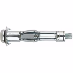 Boite de 100 - Cheville Indemoll pour fixation dans matériaux creux - Vis à tête bombée M6 x 89 Ø 12