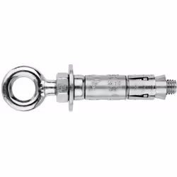 Cheville pour fixation mi-lourdes - Piton forgé - Zamak M10 x 56 Ø16 - Boite de 25