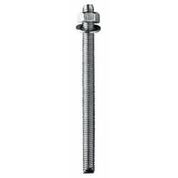 Boite de 12 - Tiges filetées pour fixations chimiques - Zingué M6 x 70 Ø6