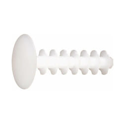 Boite de 100 - Système de fixation d'echafaudages et sur façades - Bouchon cache-trous - Nylon 13 x 37 Ø6