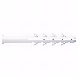 Système de fixation d'échafaudages et sur façades cheville nylon, 8 ailettes (16 x 160 mm D. 16 mm). Fabriqué en nylon. Utili ...