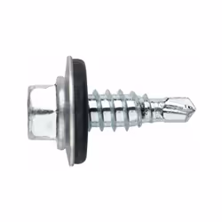 Vis autoperceuse - Tête hexagonale - Pointe foreuse reduite - Rondelle vulcanisée acier-EPDM 6,3 x 50 P16 - Boite de 250