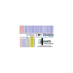 Index - Vis autoperceuse - Tête hexagonale avec collerette estampée - Rondelle vulcanisée Acier/EPDM - Zingué 5,5 x 63 P16 - Boite de 250